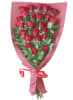 Media 1 - Bouquet of 24 red roses